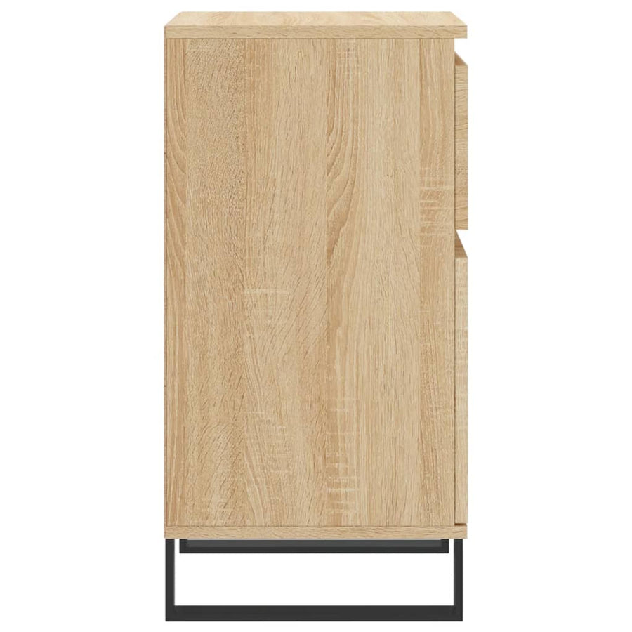Dressoir 40X35X70 Cm Bewerkt Hout Kleurig 1 Sonoma eiken