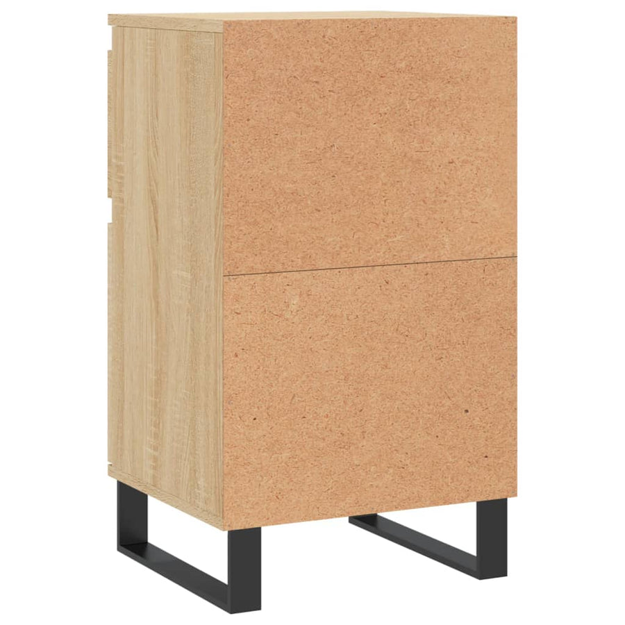 Dressoir 40X35X70 Cm Bewerkt Hout Kleurig 1 Sonoma eiken
