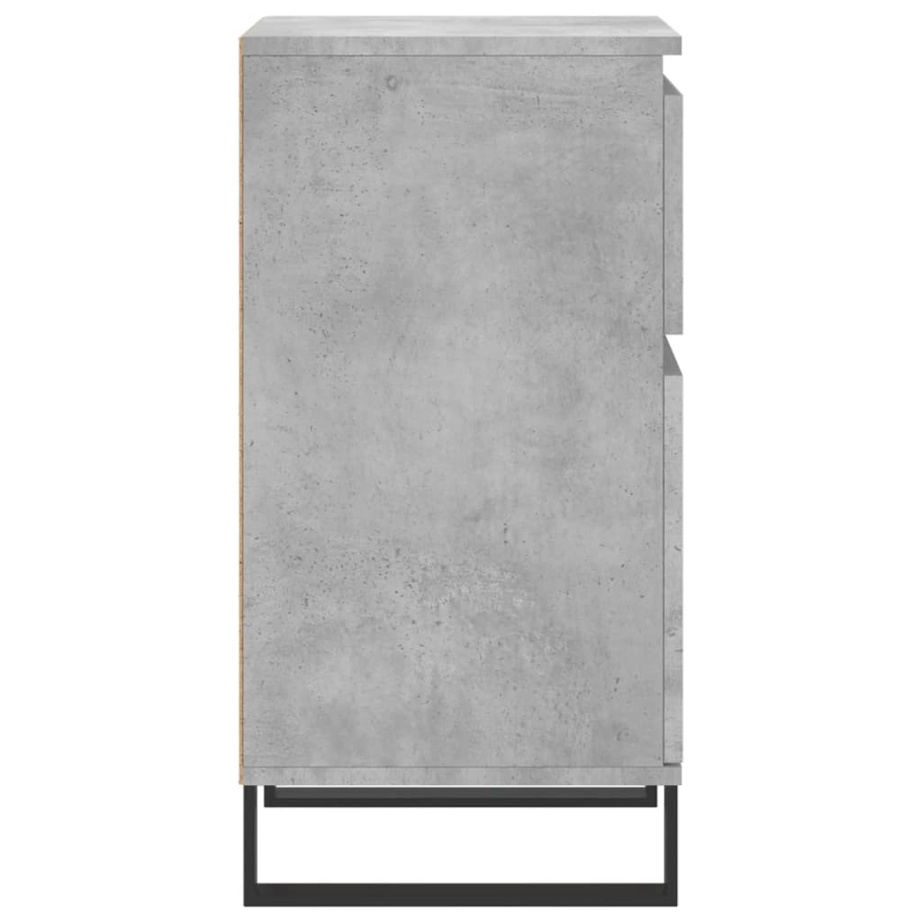 Dressoir 40X35X70 Cm Bewerkt Hout 1 Betongrijs