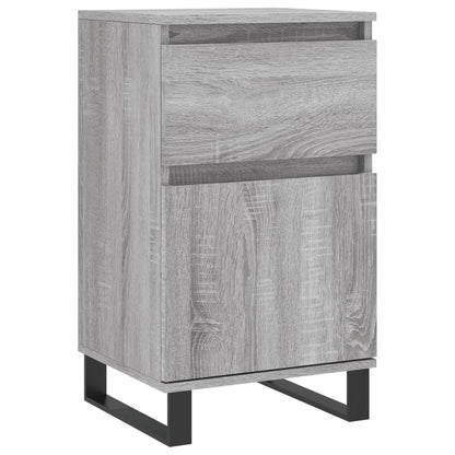Dressoir 40X35X70 Cm Bewerkt Hout 1 Grijs sonoma
