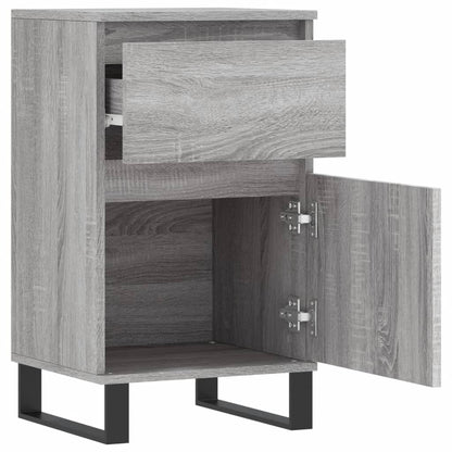 Dressoir 40X35X70 Cm Bewerkt Hout 1 Grijs sonoma