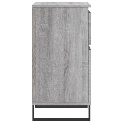 Dressoir 40X35X70 Cm Bewerkt Hout 1 Grijs sonoma