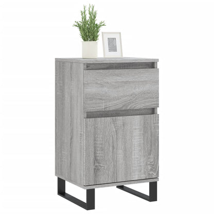 Dressoirs 2 St 40X35X70 Cm Bewerkt Hout Grijs Sonoma
