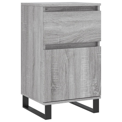 Dressoirs 2 St 40X35X70 Cm Bewerkt Hout Grijs Sonoma