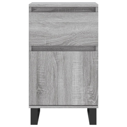 Dressoirs 2 St 40X35X70 Cm Bewerkt Hout Grijs Sonoma