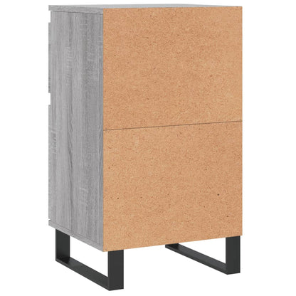 Dressoirs 2 St 40X35X70 Cm Bewerkt Hout Grijs Sonoma