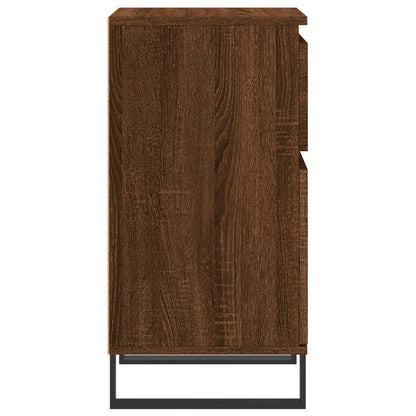 Dressoirs 2 St 40X35X70 Cm Bewerkt Hout Bruin Eikenkleur