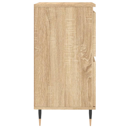 Dressoir 60X35X70 Cm Bewerkt Hout Sonoma Eikenkleurig