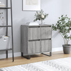 Sideboard 60x35x70 cm engineered wood grey Sonoma oak colour