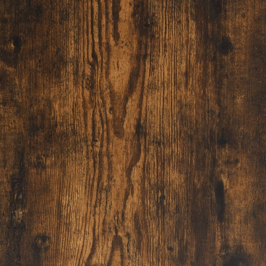 Tv-Meubel 100X34,5X44,5 Cm Bewerkt Hout Kleurig Gerookt eiken