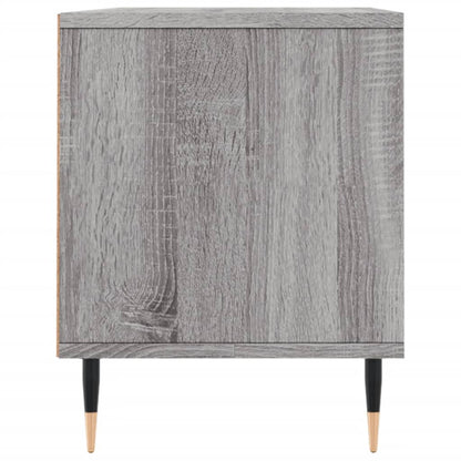 Tv-Meubel 00X34,5X44,5 Cm Bewerkt Hout Eikenkleur Grijs sonoma