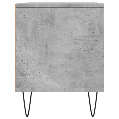 Tv-Meubel 00X34,5X44,5 Cm Bewerkt Hout Betongrijs
