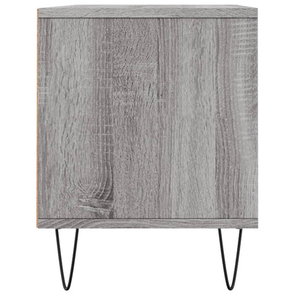 Tv-Meubel 00X34,5X44,5 Cm Bewerkt Hout Eikenkleur Grijs sonoma