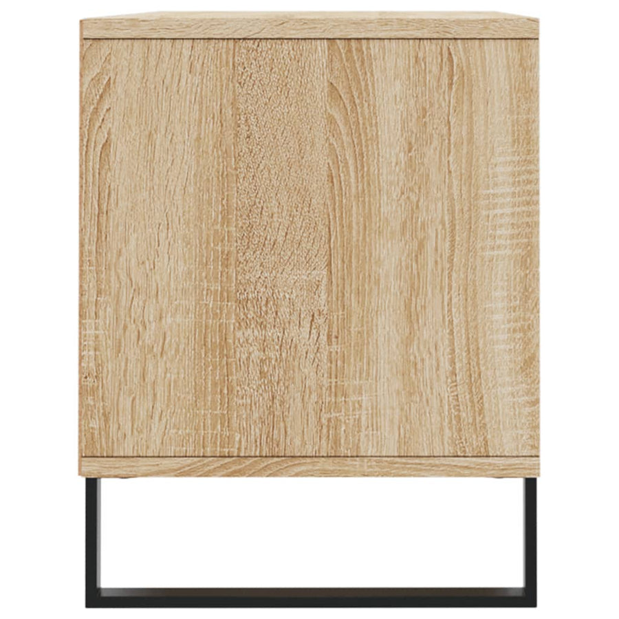 Tv-Meubel 00X34,5X44,5 Cm Bewerkt Hout Kleurig Sonoma eiken