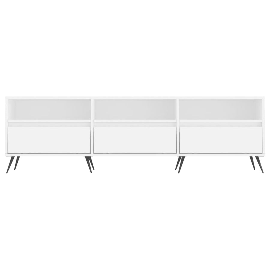 Tv-Meubel 50X30X44,5 Cm Bewerkt Hout Wit