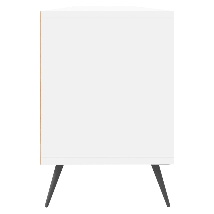 Tv-Meubel 50X30X44,5 Cm Bewerkt Hout Wit