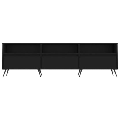Tv-Meubel 150X30X44,5 Cm Bewerkt Hout Zwart