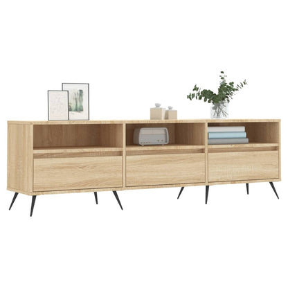 Tv-Meubel 50X30X44,5 Cm Bewerkt Hout Kleurig Sonoma eiken