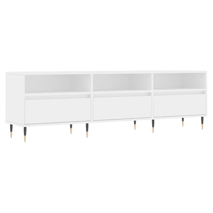 Tv-Meubel 150X30X44,5 Cm Bewerkt Hout Wit