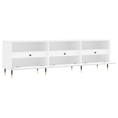 Tv-Meubel 150X30X44,5 Cm Bewerkt Hout Wit