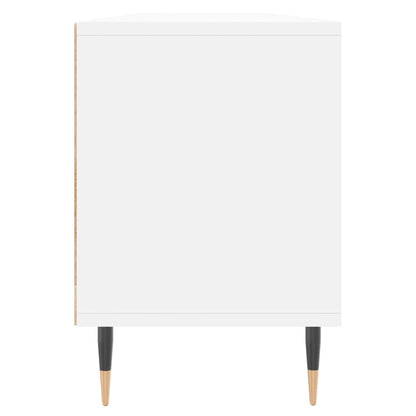 Tv-Meubel 150X30X44,5 Cm Bewerkt Hout Wit