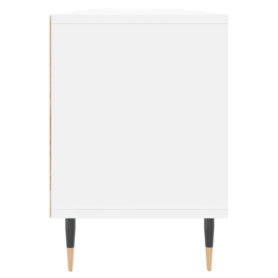 Tv-Meubel 150X30X44,5 Cm Bewerkt Hout Wit