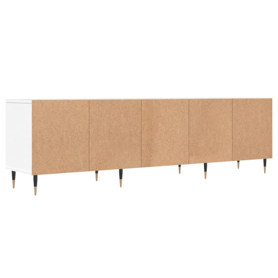 Tv-Meubel 150X30X44,5 Cm Bewerkt Hout Wit