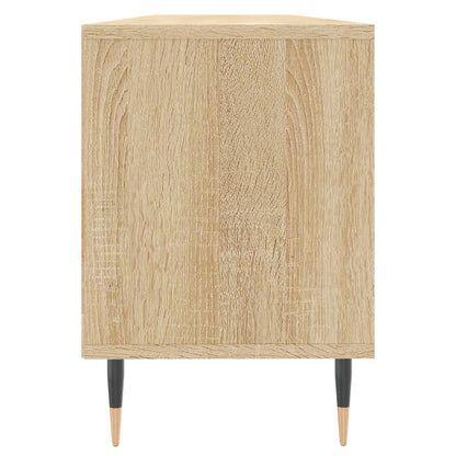 Tv-Meubel 150X30X44,5 Cm Bewerkt Hout Kleurig Sonoma eiken