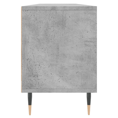 Tv-Meubel 150X30X44,5 Cm Bewerkt Hout Betongrijs
