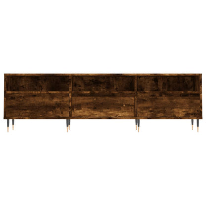 Tv-Meubel 150X30X44,5 Cm Bewerkt Hout Kleurig Gerookt eiken