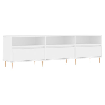 Tv-Meubel 50X30X44,5 Cm Bewerkt Hout Wit
