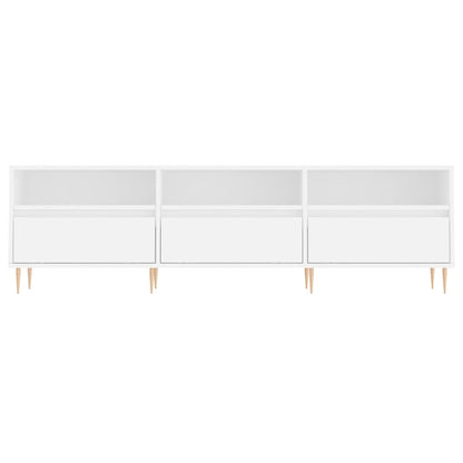 Tv-Meubel 50X30X44,5 Cm Bewerkt Hout Wit