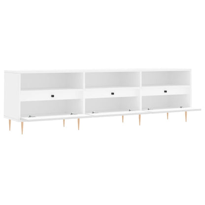 Tv-Meubel 50X30X44,5 Cm Bewerkt Hout Wit