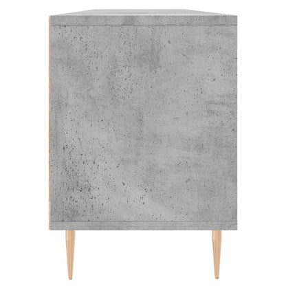 Tv-Meubel 50X30X44,5 Cm Bewerkt Hout Betongrijs