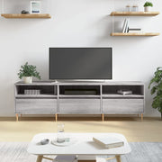 Tv-meubel 150x30x44,5 cm bewerkt hout grijs