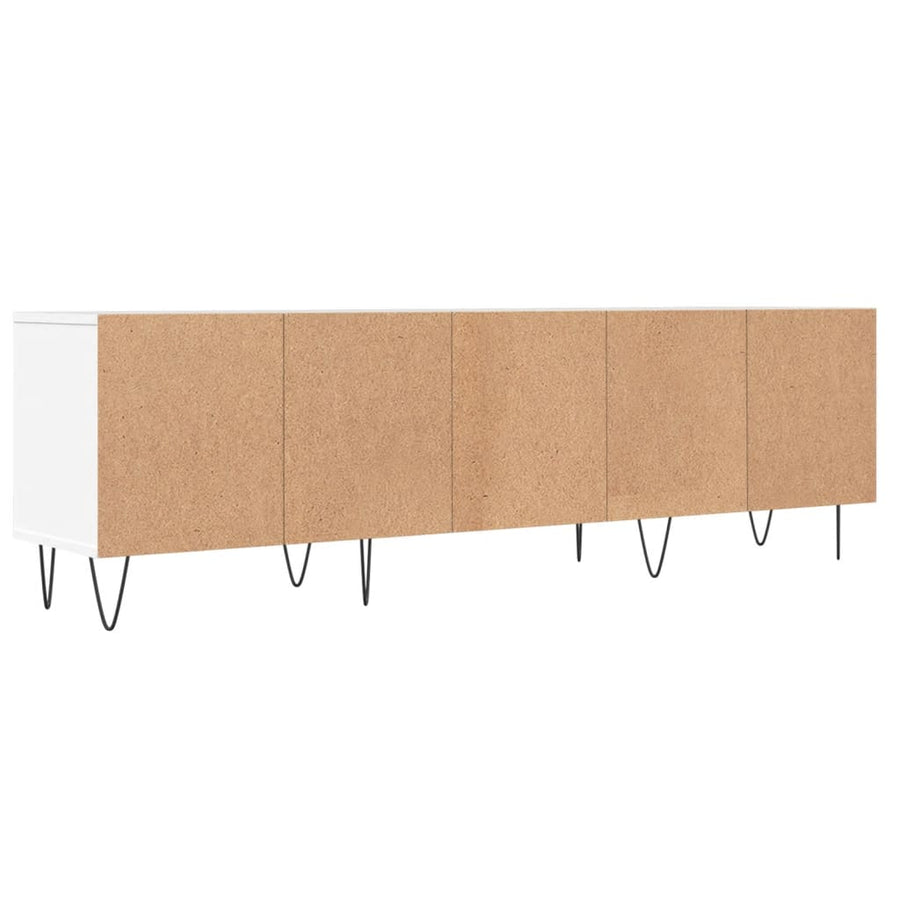 Tv-Meubel 50X30X44,5 Cm Bewerkt Hout Wit