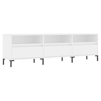 Tv-Meubel 50X30X44,5 Cm Bewerkt Hout Wit