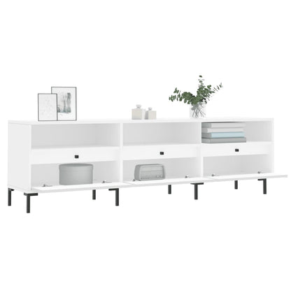 Tv-Meubel 50X30X44,5 Cm Bewerkt Hout Wit
