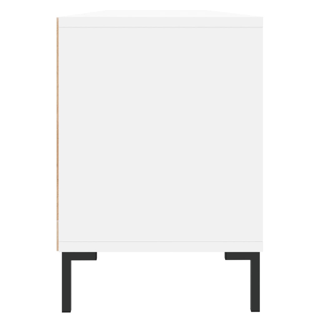 Tv-Meubel 50X30X44,5 Cm Bewerkt Hout Wit
