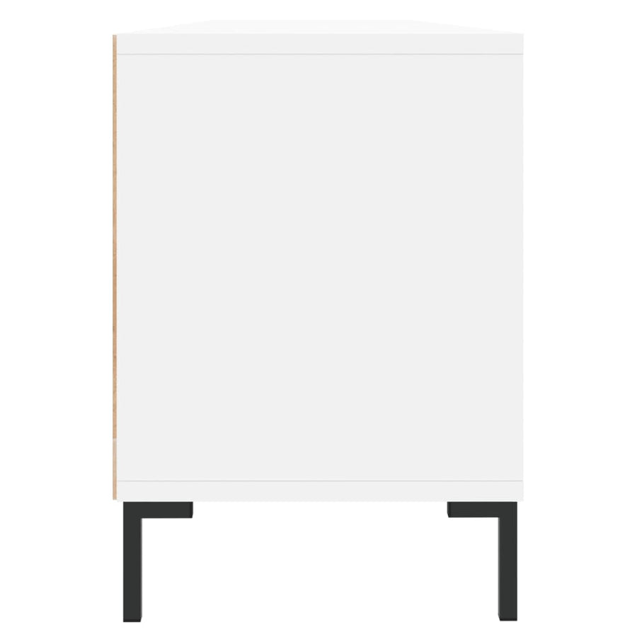 Tv-Meubel 50X30X44,5 Cm Bewerkt Hout Wit