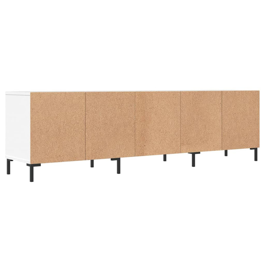 Tv-Meubel 50X30X44,5 Cm Bewerkt Hout Wit