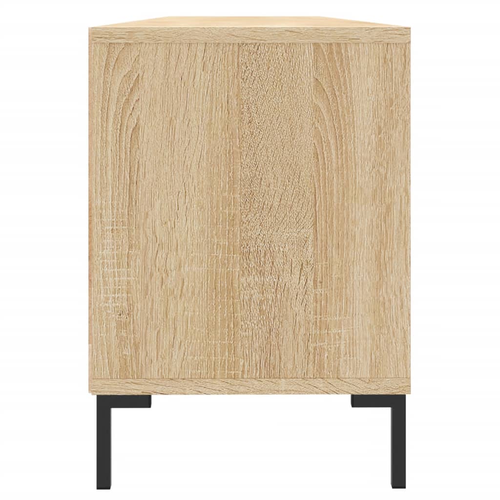 Tv-Meubel 50X30X44,5 Cm Bewerkt Hout Kleurig Sonoma eiken