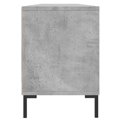Tv-Meubel 50X30X44,5 Cm Bewerkt Hout Betongrijs
