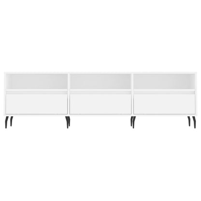 Tv-Meubel 50X30X44,5 Cm Bewerkt Hout Wit