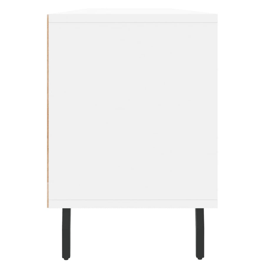 Tv-Meubel 50X30X44,5 Cm Bewerkt Hout Wit