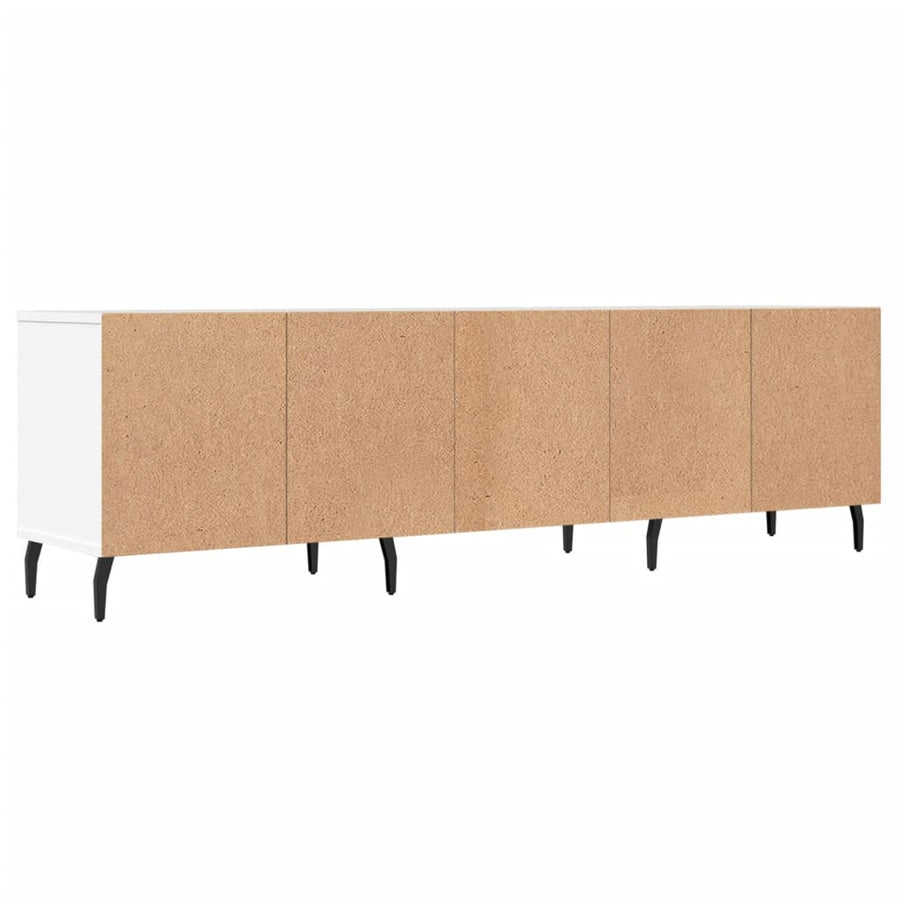 Tv-Meubel 50X30X44,5 Cm Bewerkt Hout Wit