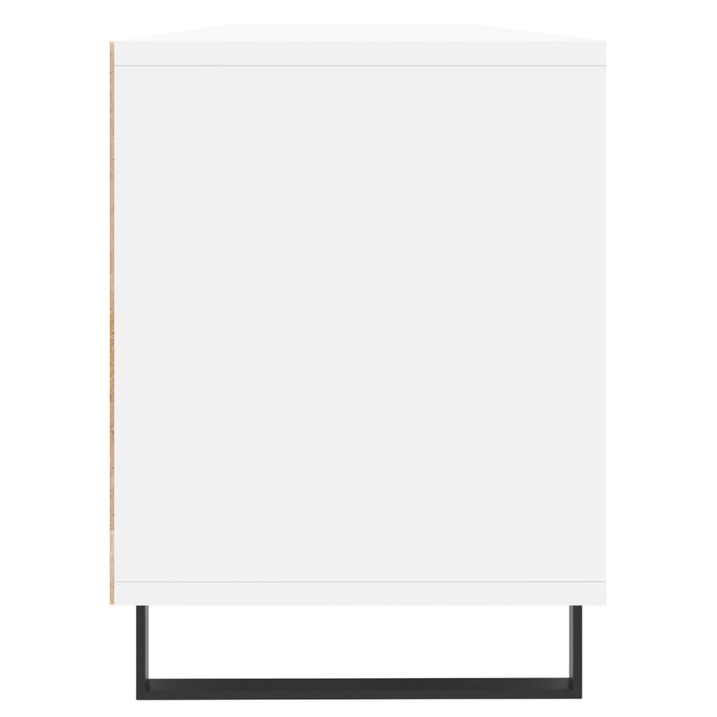 Tv-Meubel 50X30X44,5 Cm Bewerkt Hout Wit