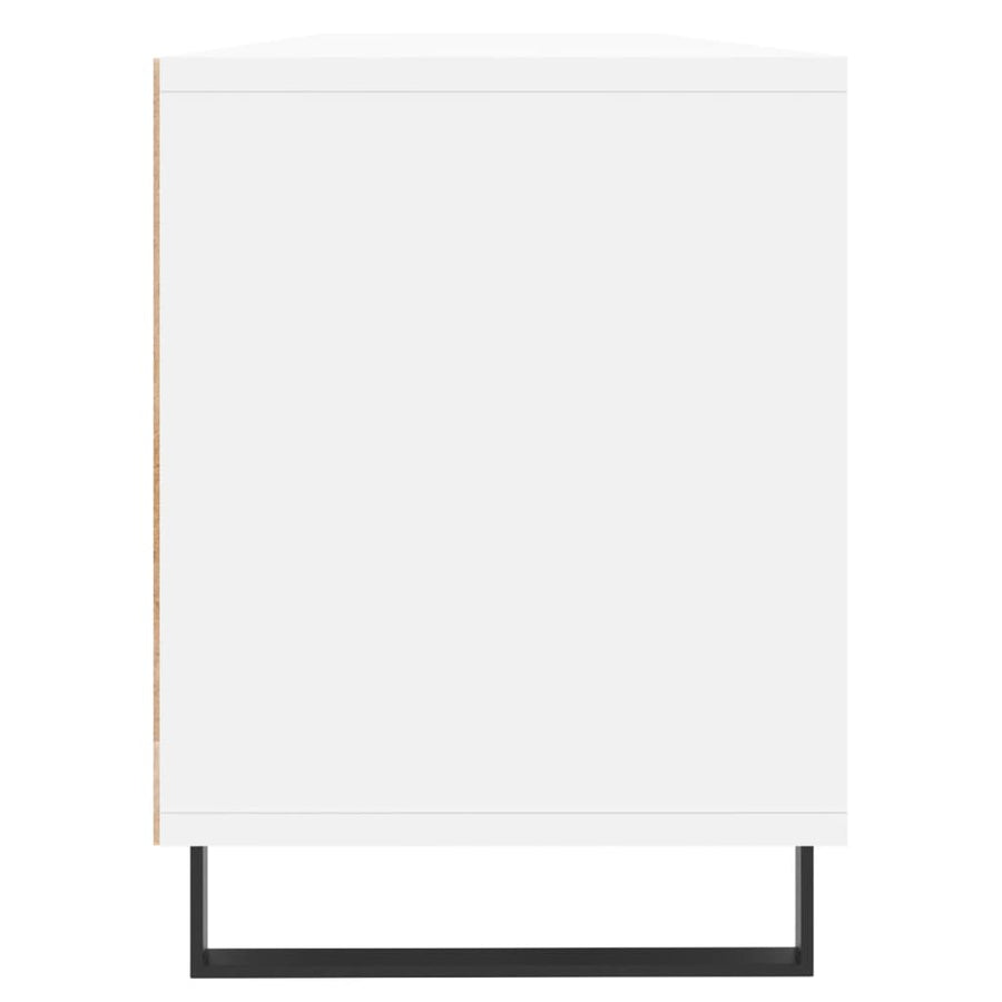Tv-Meubel 50X30X44,5 Cm Bewerkt Hout Wit
