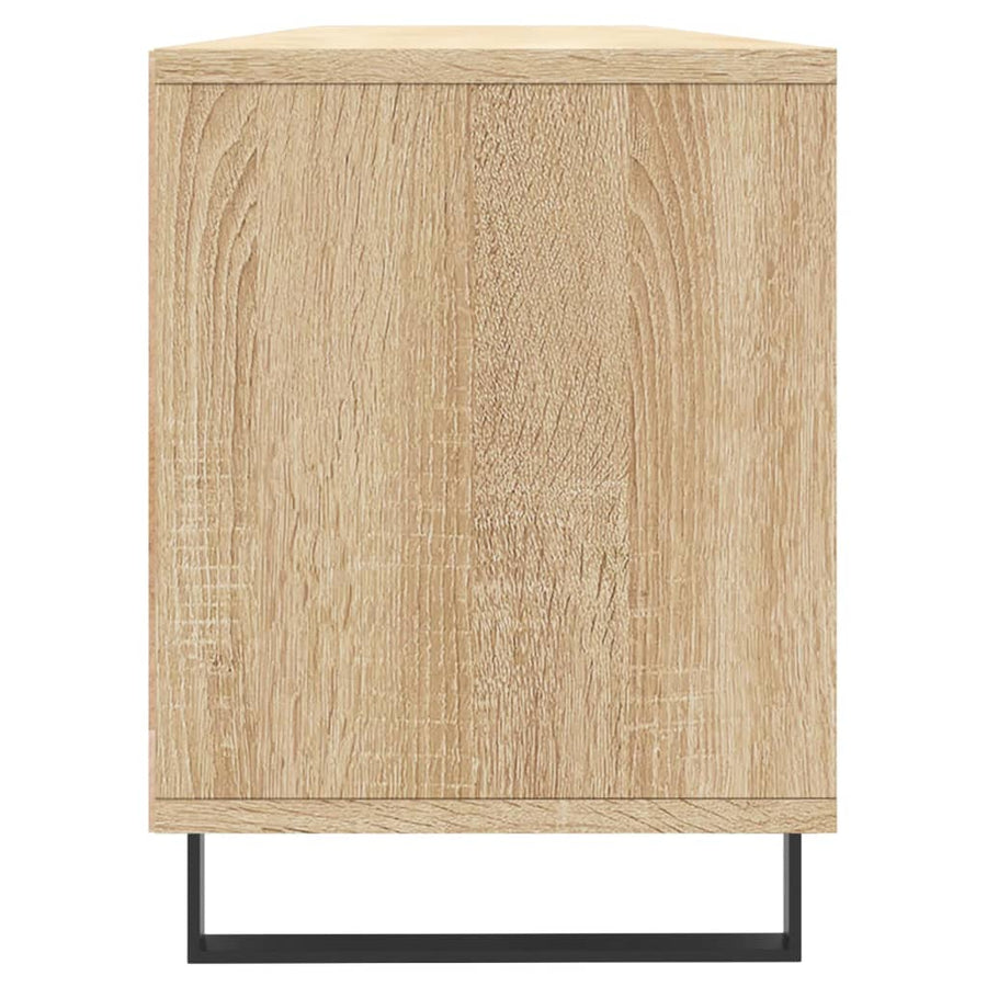 Tv-Meubel 50X30X44,5 Cm Bewerkt Hout Kleurig Sonoma eiken