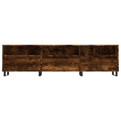 Tv-Meubel 50X30X44,5 Cm Bewerkt Hout Kleurig Gerookt eiken
